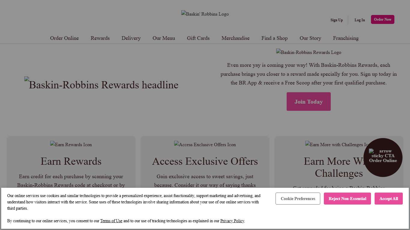 Baskin-Robbins Rewards